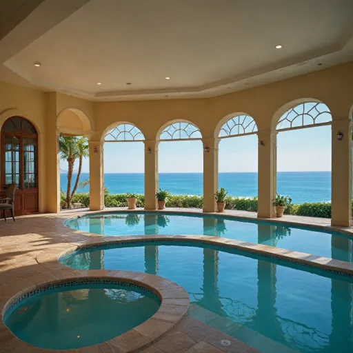 Experience refined privacy and comfort at villa meris kalkan: a luxury villa with heated indoor pool and panoramic sea view