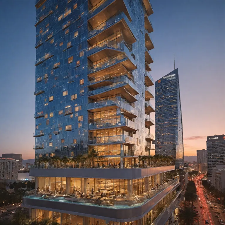 Veer Towers Las Vegas: elevated vacation apartments on the Vegas Strip