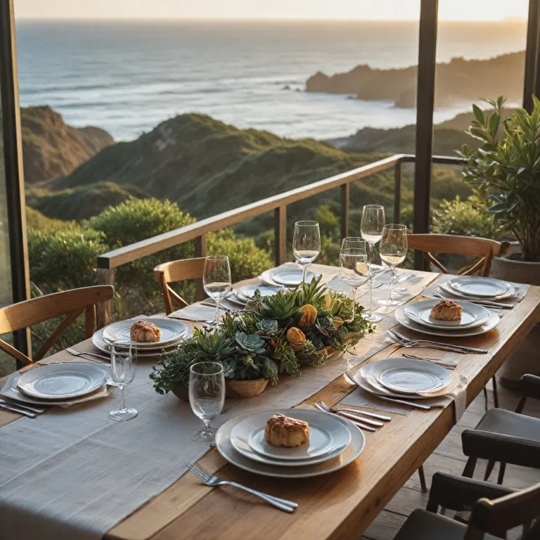 Private chefs for oceanview vacation rentals in California: elevated coastal dining at home