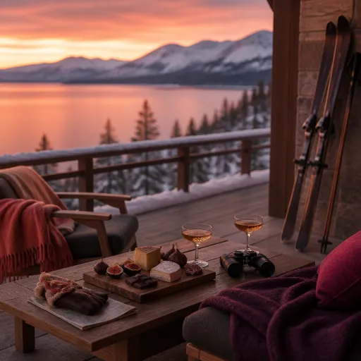 Refined things to do in Tahoe during the winter from a luxury lakeside apartment